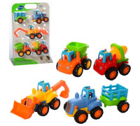 Іграшка Hola Toys Вантажівочка 4 шт. (326)