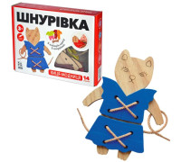 Шнурівка для дітей "Кішка-модниця" Kupik 900026