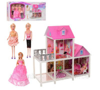 Будиночок для ляльок типу Барбі 66883 (+ меблі)