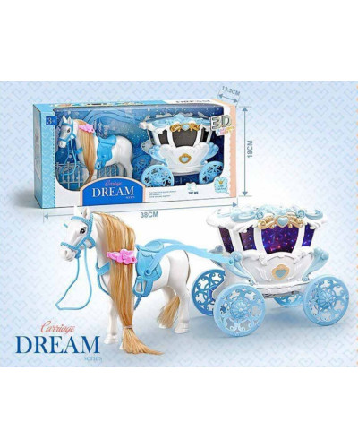 Іграшка карета з конем "Cariage Dream" 686-817