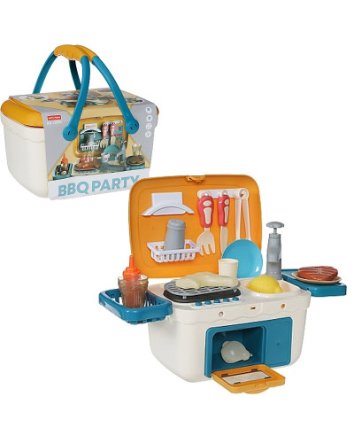 Іграшкова дитяча кухня (плита+валіза) Vanyeh 13M02