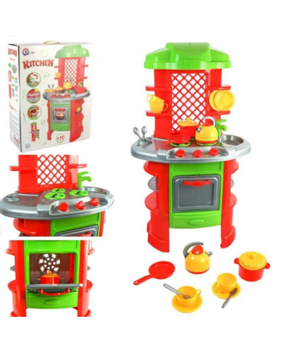 Дитяча ігрова Кухня з посудом ТехноК 0847TXK