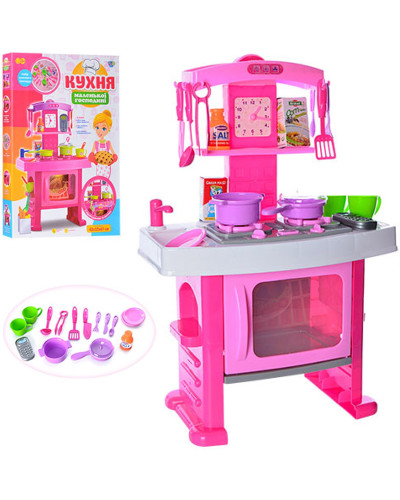 Детская игрушечная кухня 661-51 (+плита и духовка)