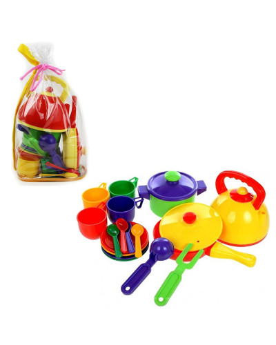 Набор игрушечной посуды, 17 предметов 71009