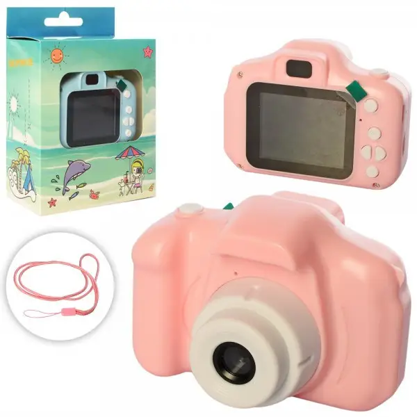 Детский фотоаппарат на аккумуляторе C3-A с дисплеем