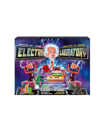 Електронний конструктор "Electro Laboratory. Radio+Piano" - ELAB-01-02