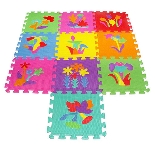 Ігровий килимок-мозаїка Рослини M 0386
