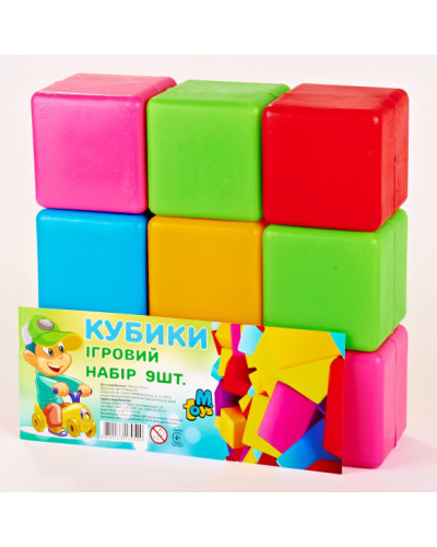 Большой игровой набор "Кубики Большие" 14066