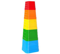 Детская Пирамидка (5 элементов) ТехноК 5385TXK