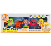 Набор погремушки-подвески на коляску "Love Toys" 432C