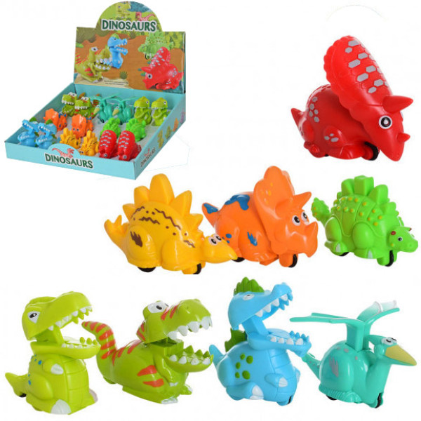 Заводная игрушка Динозавр 9829 (8 видов)