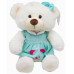 М'яка іграшка "Ведмедик" в блакитній сукні B1014