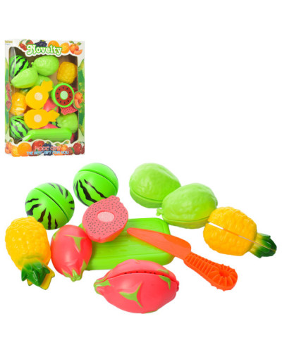 Игровой набор Продукты (фрукты на липучке) - 4421