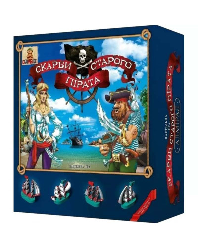 Настольная игра "Сокровища старого пирата" 800033