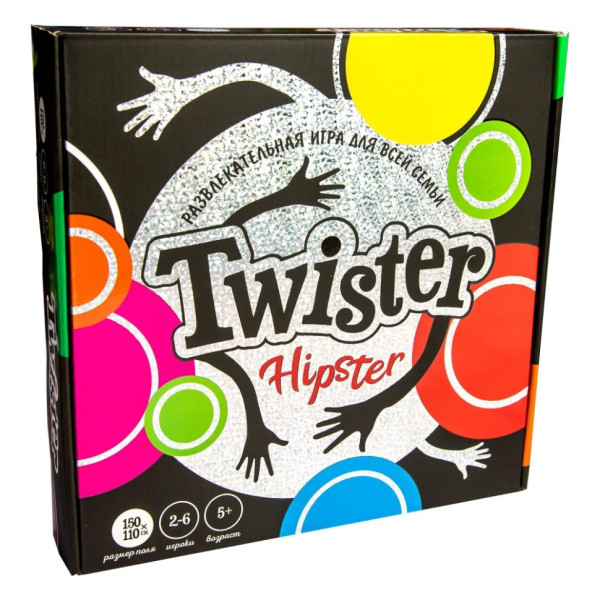 Развлекательная игра "Twister-hipster" Стратег (30325)