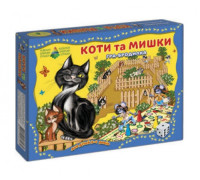 Настільна гра-бродилка "Коти і Ведмедики"