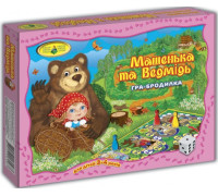 Настільна гра-бродилка "Машенька і Ведмідь"