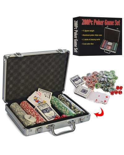 Набір для гри в Покер, 200 фішок M 2779