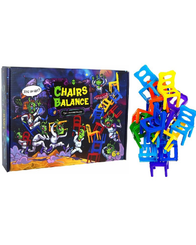 Настольная развлекательная игра "Chairs Balance" 30408