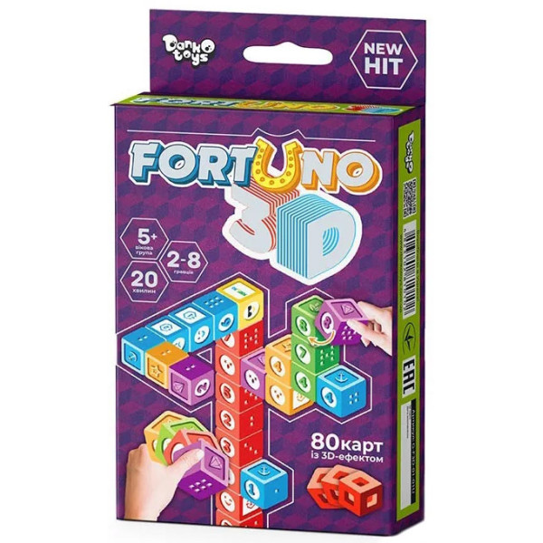 Настольная игра Danko Toys "Fortuno 3D" G-F3D-01-01U
