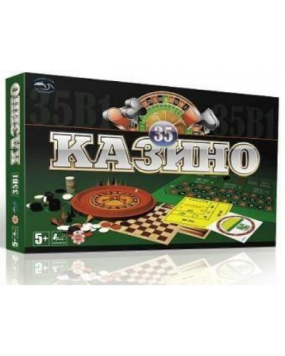 Настольная игра "Казино", 35 в 1