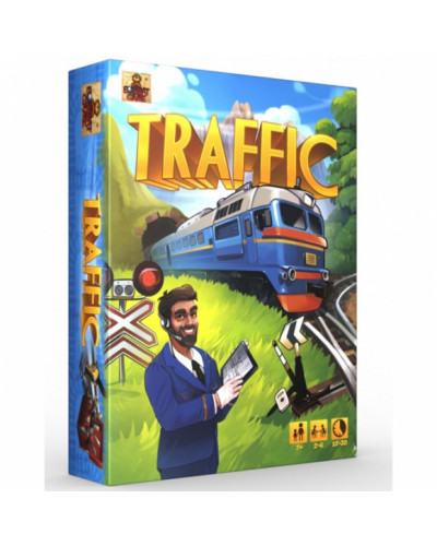 Настольная игра "Трафик" Менеджер железнодорожных путей 800286