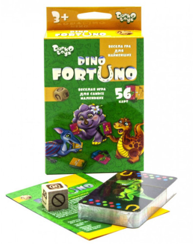 Детская настольная игра "Dino Fortuno"