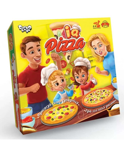 Семейная настольная игра "IQ Pizza"