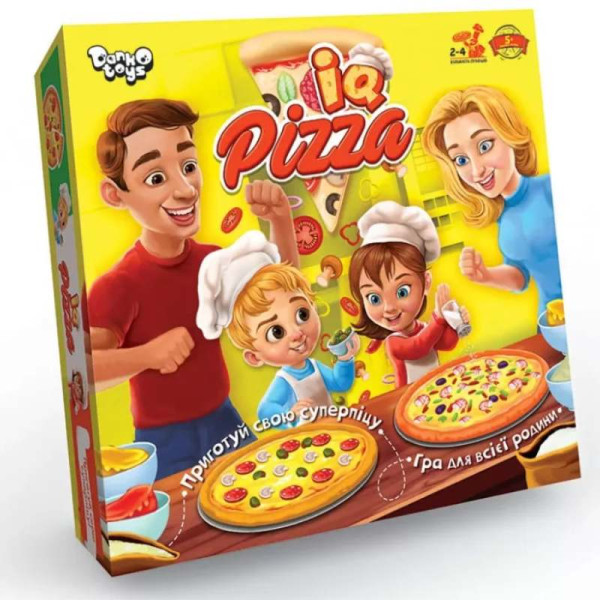 Семейная настольная игра "IQ Pizza"