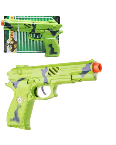Пистолет-трещотка игрушечный Qunxing Toys зеленый (110-6)