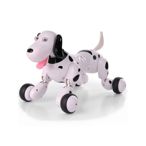 Робот-собака на радіокеруванні HC-777-338b (чорний)