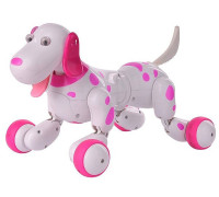 Робот-собака на радиоуправлении HappyCow Smart Dog (розовый) HC-777-338p