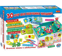 Набір дитячих розвиваючих ігор "30 ігор для навчання читання" Ranok 12109098