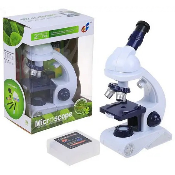 Игрушечный микроскоп C2129 с аксессуарами
