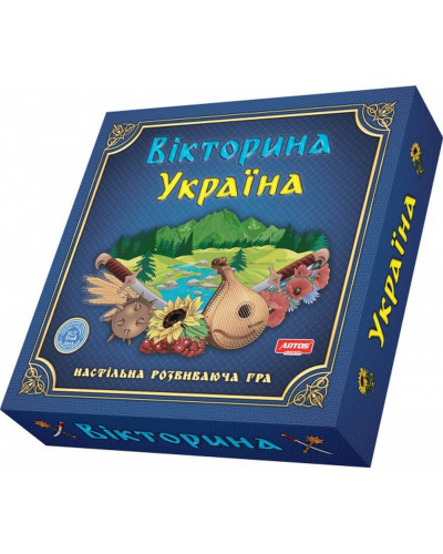 Настільна гра, що розвиває "Вікторина Україна" (0994)