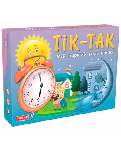 Детская обучающая игра "Тик-Так: первые часы" (0819)