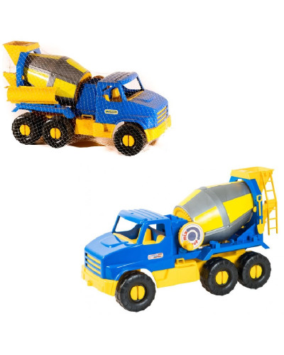 Игрушечная бетономешалка с подвижными элементами "City Truck" 39395