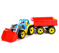 Іграшковий трактор (+ковш та прицеп) 3688 TXK