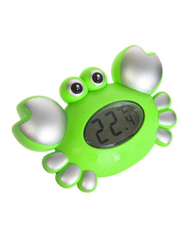 Термометр для ванной Краб 5534 (Зелёный)