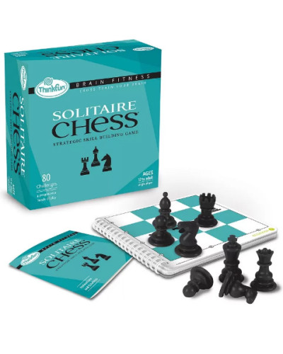 Игра-головоломка Solitaire Chess  (Шахматный пасьянс Фітнес для мозку)