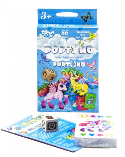 Развивающая игра для детей "ФортУно Cute Unicorns" UF-04-01U