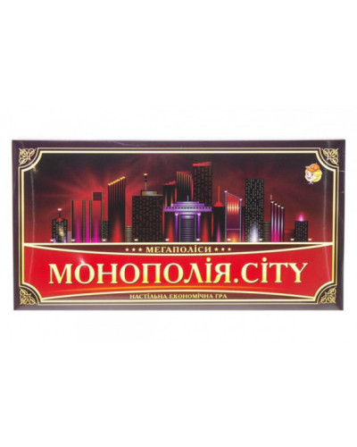 Настольная игра "Монополия. CITY" (Укр)