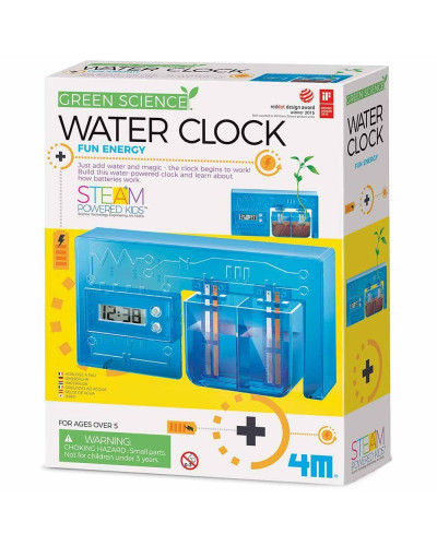 Набор для исследований 4M Часы на энергии воды (00-03411)