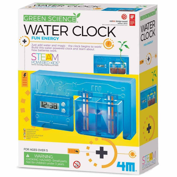 Набор для исследований 4M Часы на энергии воды (00-03411)