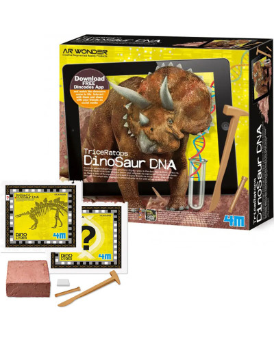 Набір для розкопок 4M ДНК динозавра Трицератопс (00-07003)