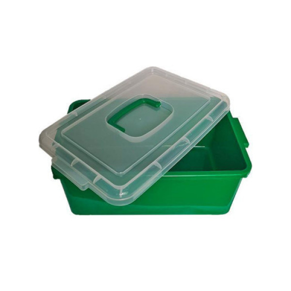 Контейнер пластиковый большой Gigo зеленый (1140GG)