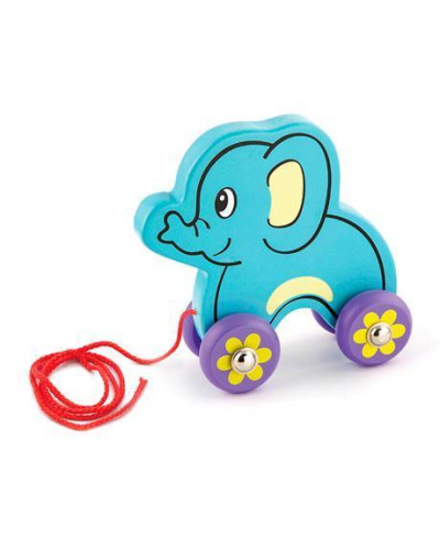 Іграшка-каталка "Слонік" Viga Toys - 50091