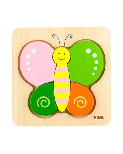 Міні-пазл Viga Toys "Метелик" (50170)