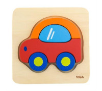 Мини-пазл Viga Toys "Машинка" (50172)