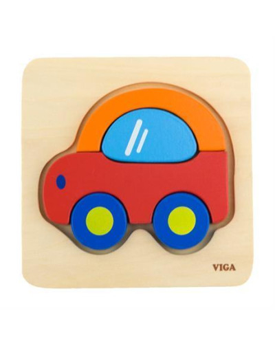 Мини-пазл Viga Toys "Машинка" (50172)